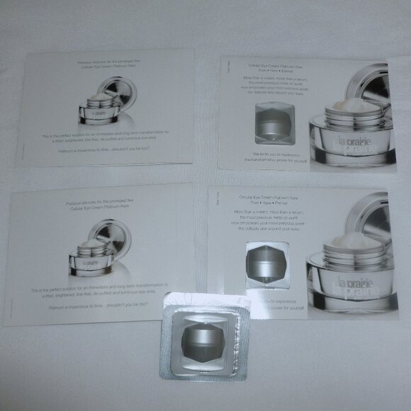 La Prairie Silver and White Eye Cream 4 x 1.5ml - Picture 1 of 8